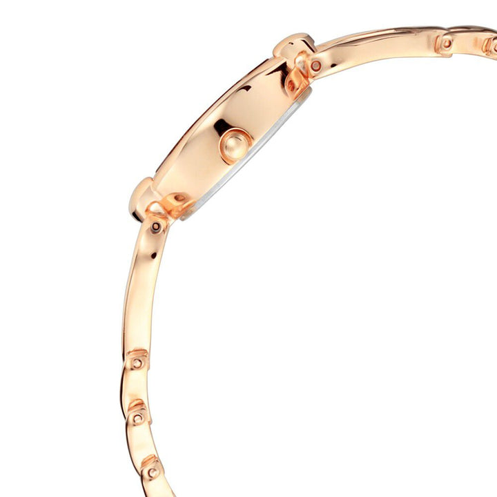 Titan Quartz Analog Silver Dial Metal Strap Watch for Women NS2455WM01