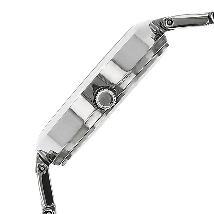 Titan Quartz Analog Silver Dial Stainless Steel Strap Watch for Women NS2480SM03