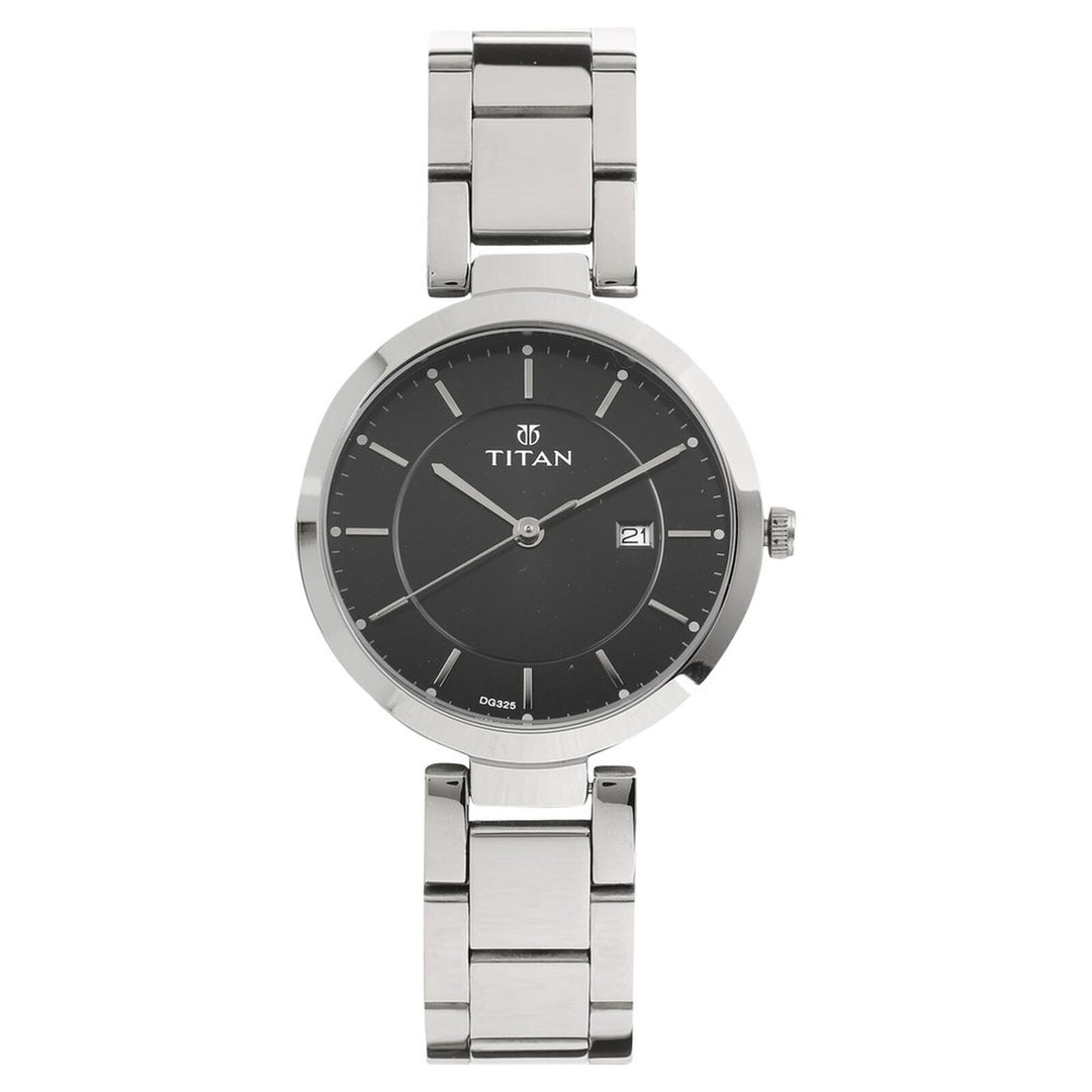 Titan Workwear 2480SM08 Black Dial Women&