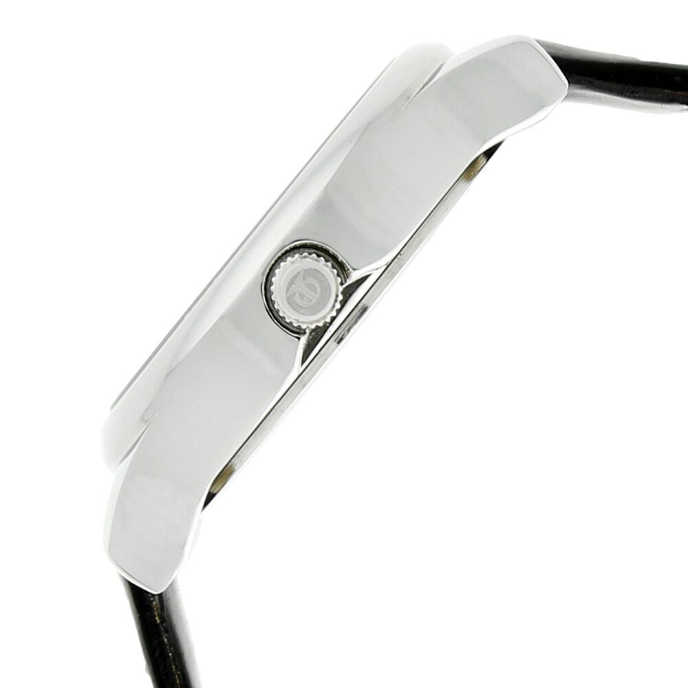 Titan Women's Chic minimalist watch with Blue dial and leather strap NP2481SL08