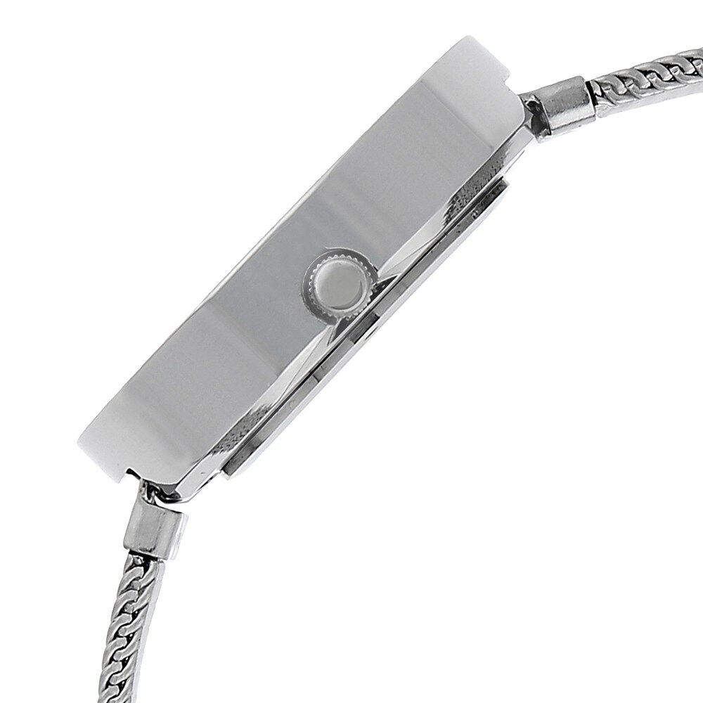 Titan Quartz Analog Black Dial Stainless Steel Strap Watch for Women - The Watch Factory ®