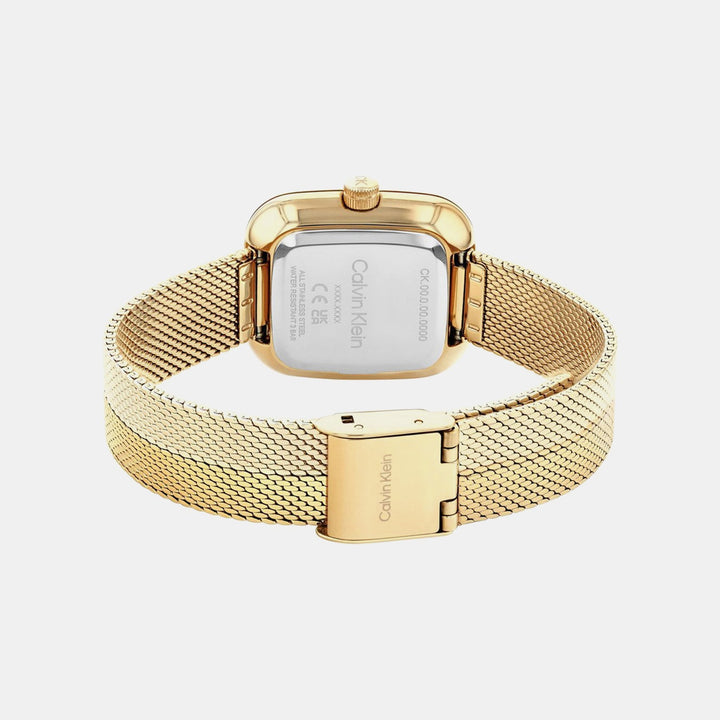 Calvin Klein 25100099 Gold Dial Women&