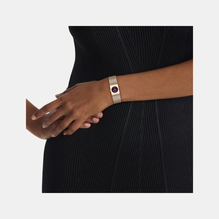 Calvin Klein 25100137 Burgundy Dial Women&