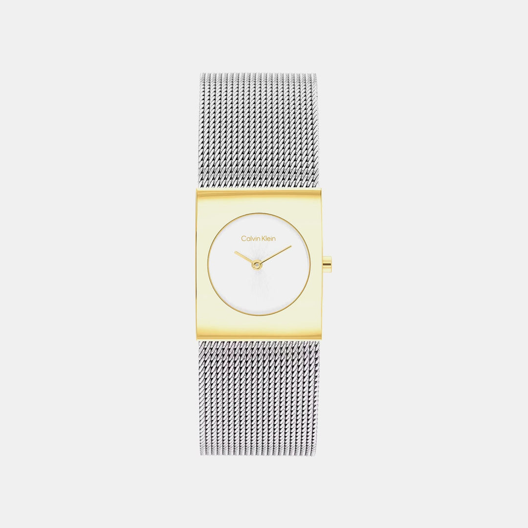 Calvin Klein 25100139 Silver Dial Women&