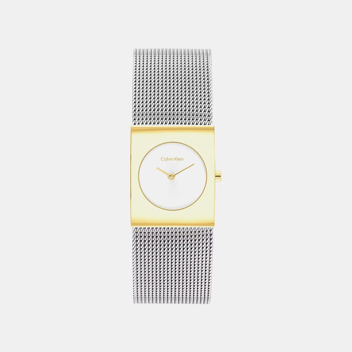 Calvin Klein 25100139 Silver Dial Women&
