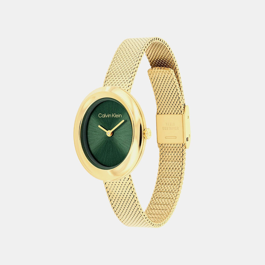 Calvin Klein 25100152 Green Dial Women's Watch