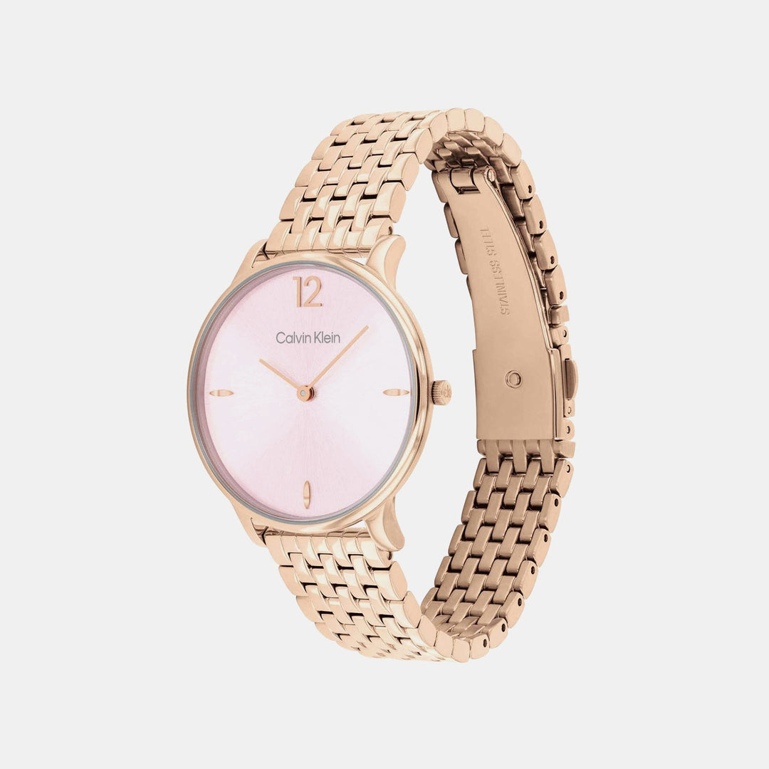 Calvin Klein 25100170 Pink Dial Women&