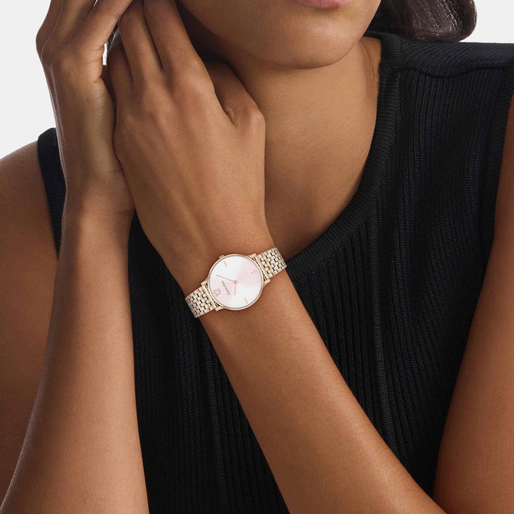 Calvin Klein 25100170 Pink Dial Women&