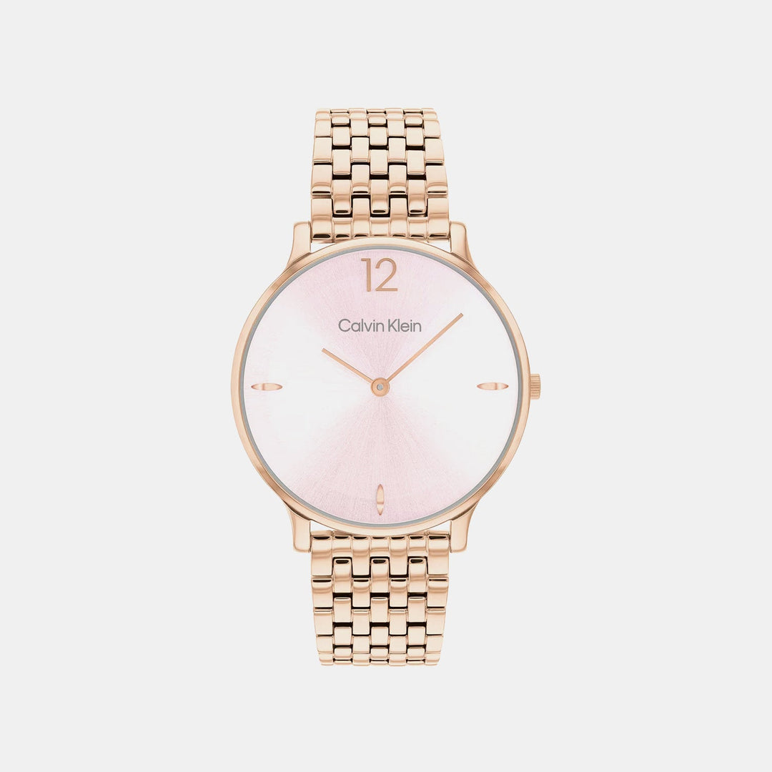 Calvin Klein 25100170 Pink Dial Women&
