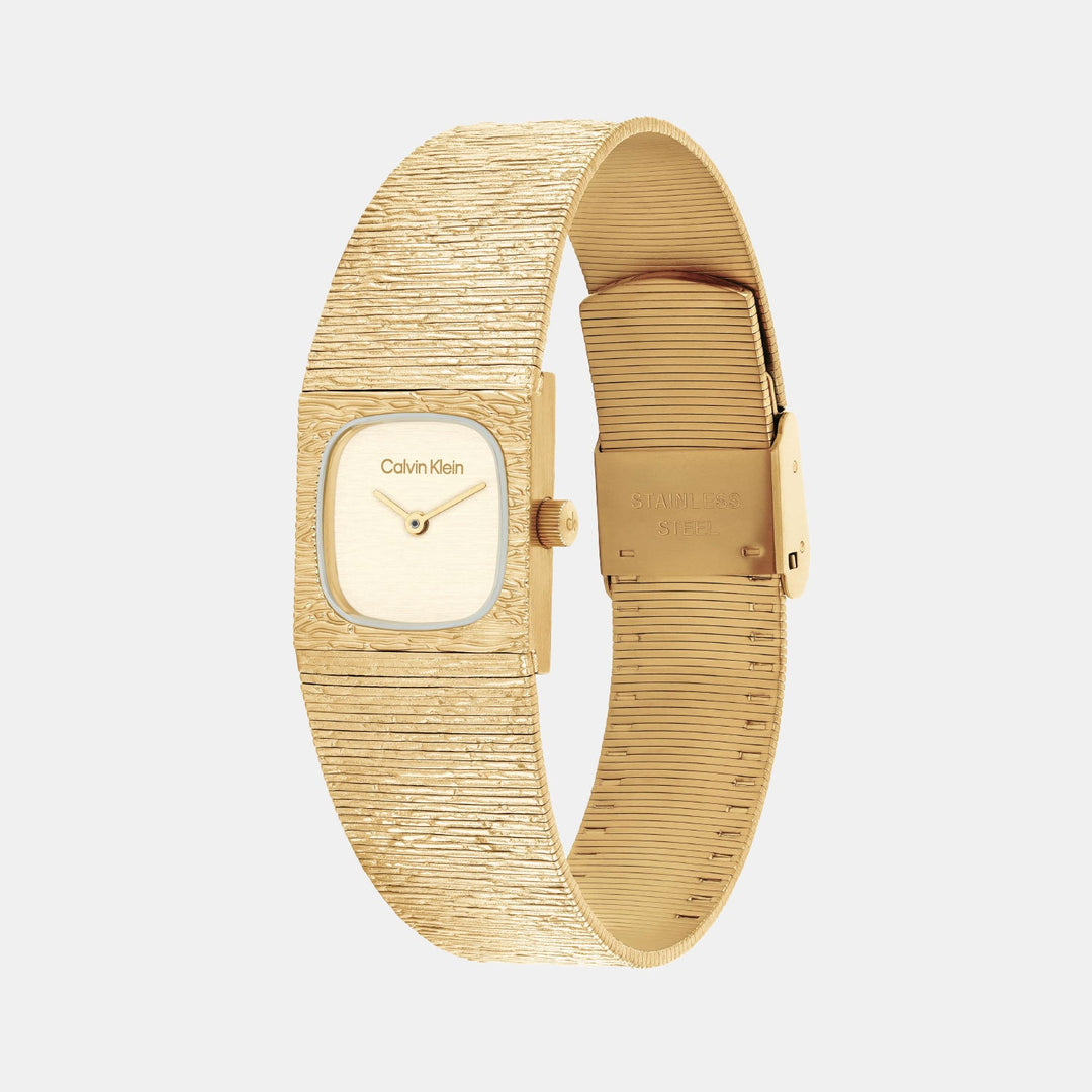 Calvin Klein 25100178 Champagne Dial Women&