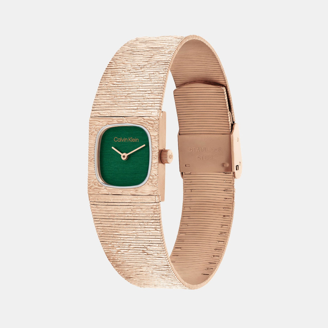 Calvin Klein 25100179 Green Dial Women&
