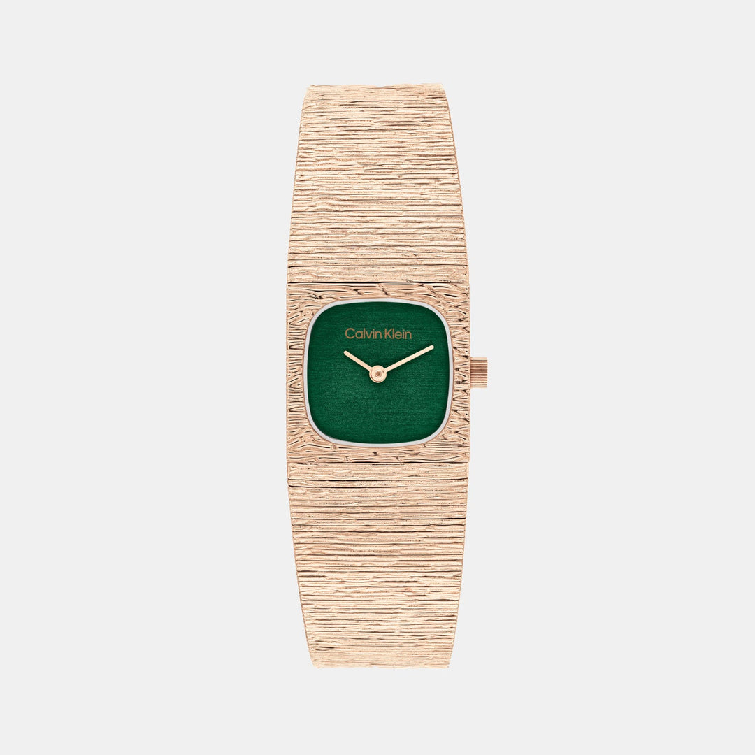 Calvin Klein 25100179 Green Dial Women&