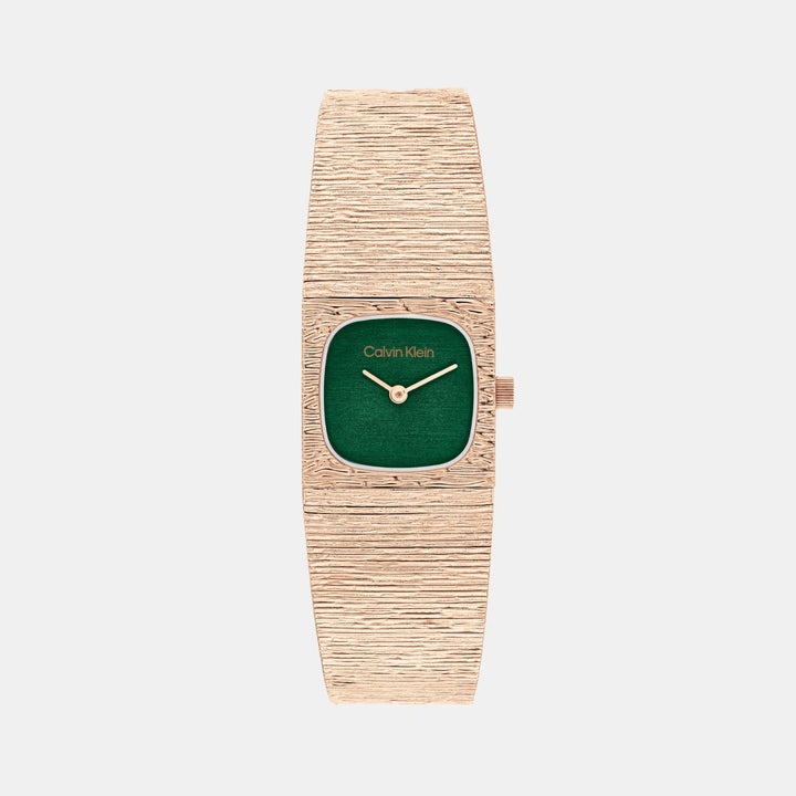 Calvin Klein 25100179 Green Dial Women&