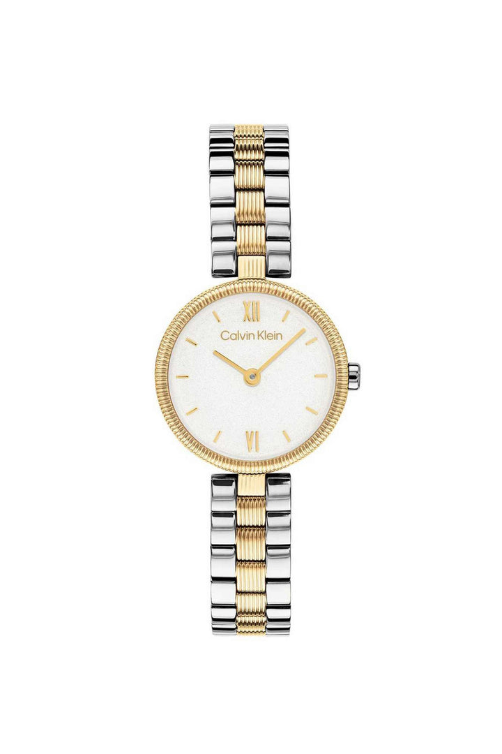 Calvin Klein Gleam 25100226 White Dial Women&
