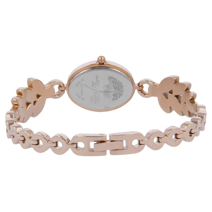 Titan Raga Garden of Eden Silver Dial Analog Metal Strap Watch for Women NS2511WM02