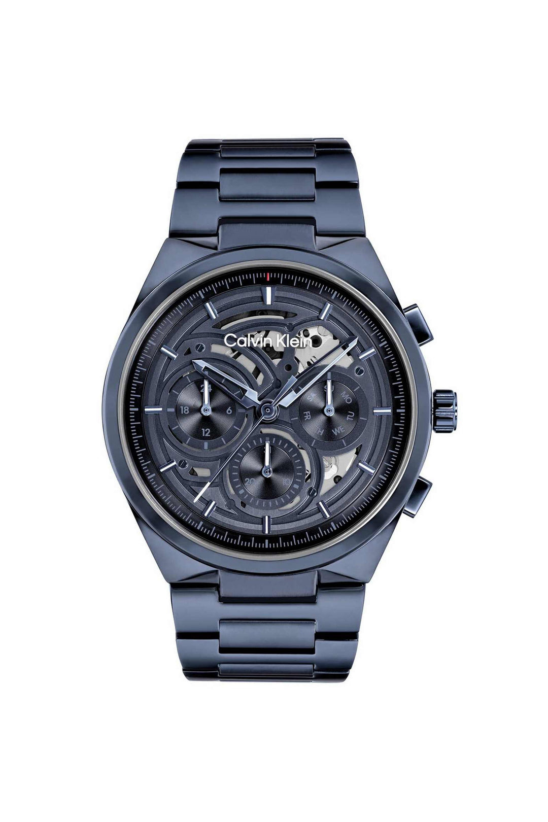 Calvin Klein Distinguish Skeleton 25200574 Blue Dial Men&