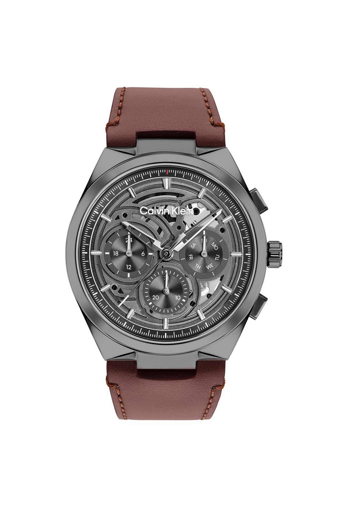 Calvin Klein Distinguish Skeleton 25200576 Grey Dial Men&
