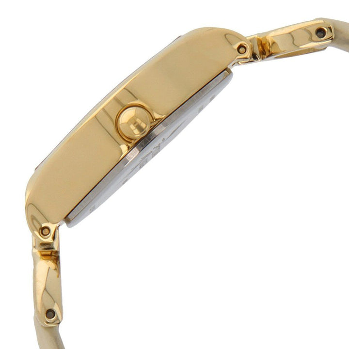 Titan Raga Champagne Dial Analog Leather Strap Watch for Women - The Watch Factory ®