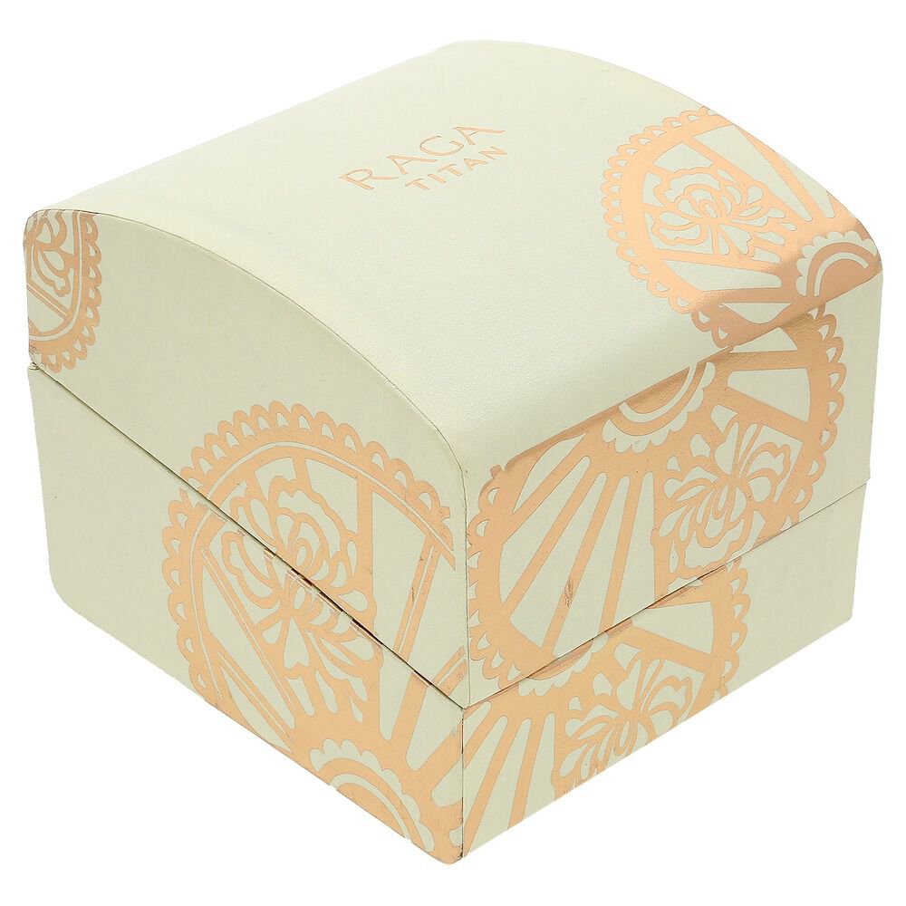 Titan Raga Aurora Pink Dial Women Watch With Metal Strap - The Watch Factory ®