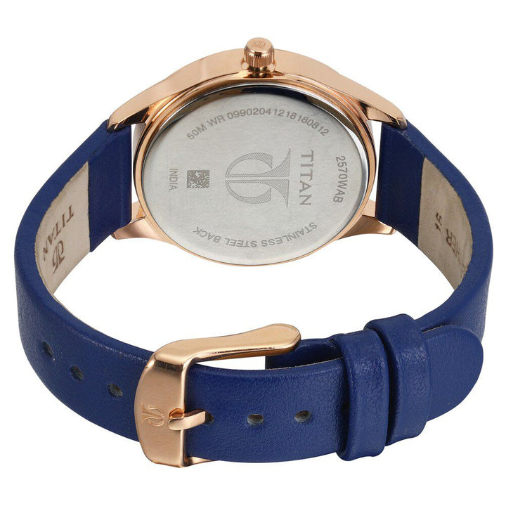 Titan Sparkle White Dial Analog Date Function Watch for Women - The Watch Factory ®