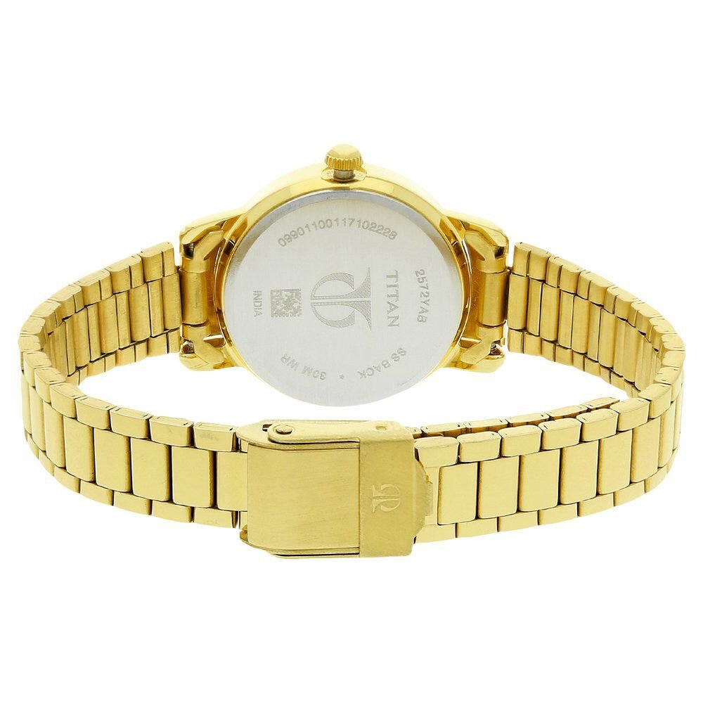 Titan Karishma White Dial Women Watch With Stainless Steel Strap - The Watch Factory ®