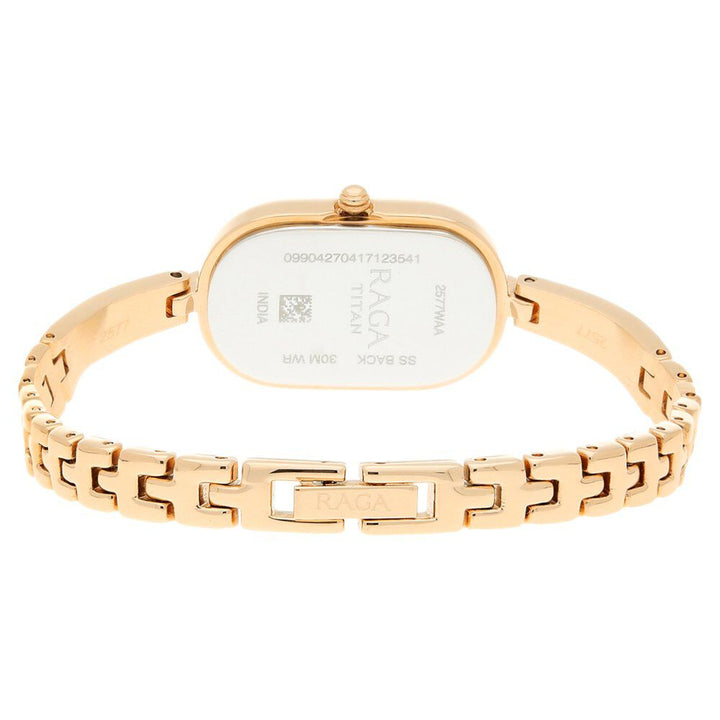 Titan Raga Viva Rose Gold Dial Women Watch With Metal Strap - The Watch Factory ®