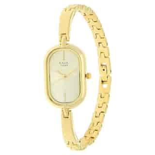 Titan Raga Viva Champagne Dial Metal Strap Watch NP2577YM01