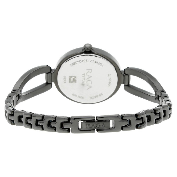 Titan Raga Viva Anthracite Dial Women Watch With Metal Strap NS2579QM01