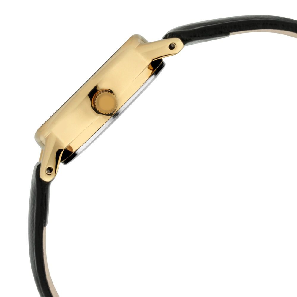 Titan Quartz Analog Black Dial Leather Strap Watch for Women - The Watch Factory ®