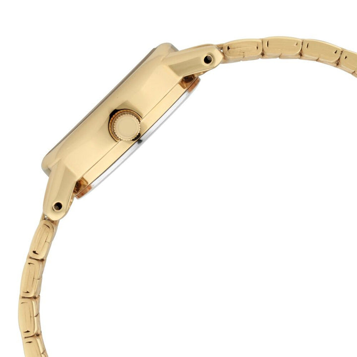 Titan Quartz Analog White Dial Metal Strap Watch for Women NS2593YM02