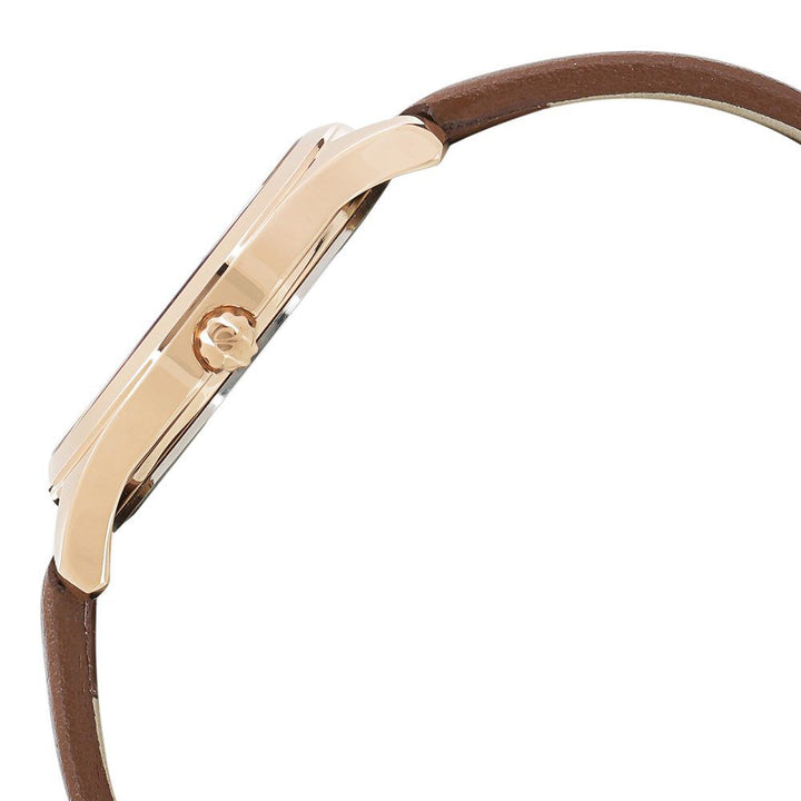 Titan Workwear Blue Dial Analog with Date Leather Strap watch for Women NS2596WL03