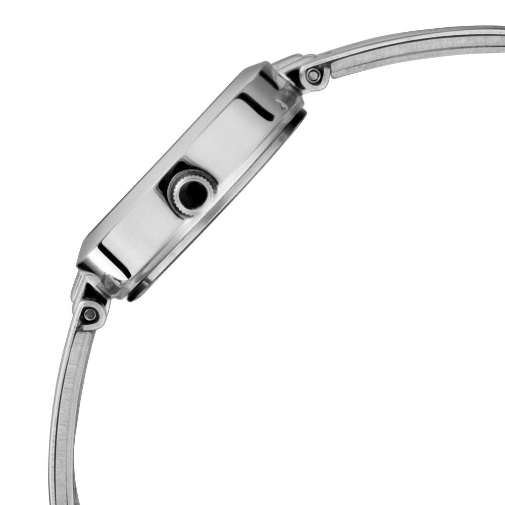 Titan Quartz Analog Blue Dial Metal Strap Watch for Women NR2598SM03