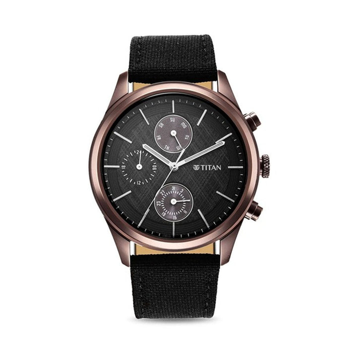 Titan 1805QP01 Neo Splash Analog Watch For Men