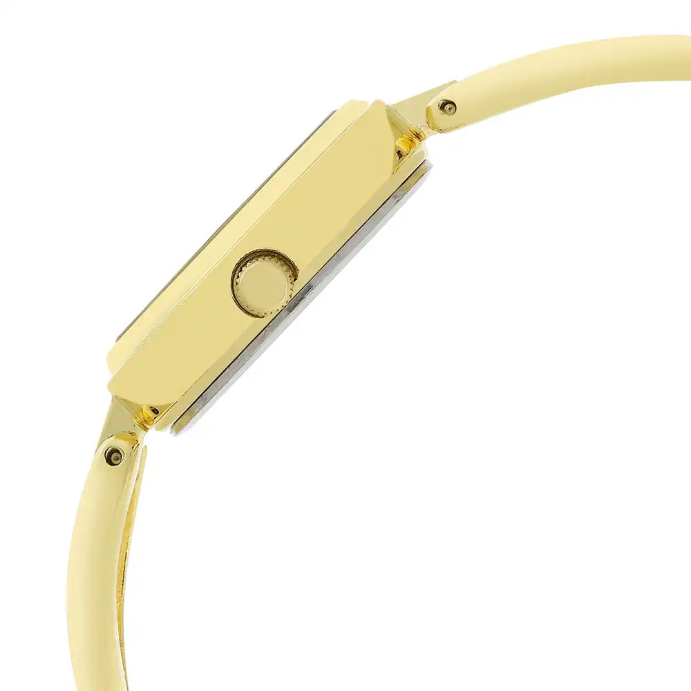 Titan Champagne Dial Golden Metal Strap Watch NP2601YM01 (DH415)