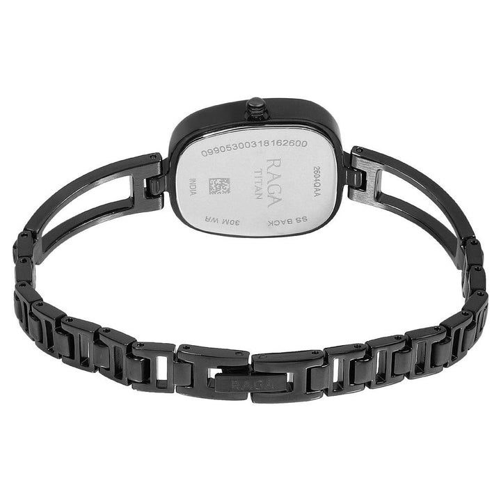 Titan Raga Viva Grey Dial Analog with Date Metal Strap watch for Women NR2604QM01