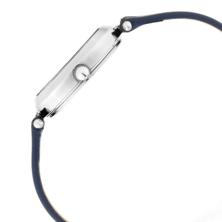 Titan Raga Viva Blue Dial Analog Leather Strap watch for Women NS2606SL02