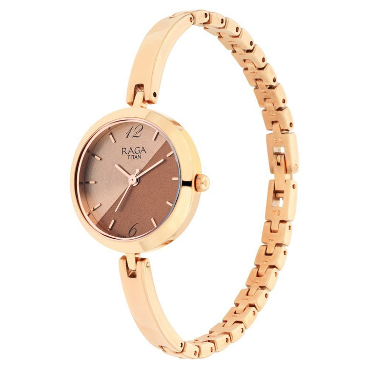 Titan Raga Viva Bicolour Dial Women Watch With Metal Strap - The Watch Factory ®