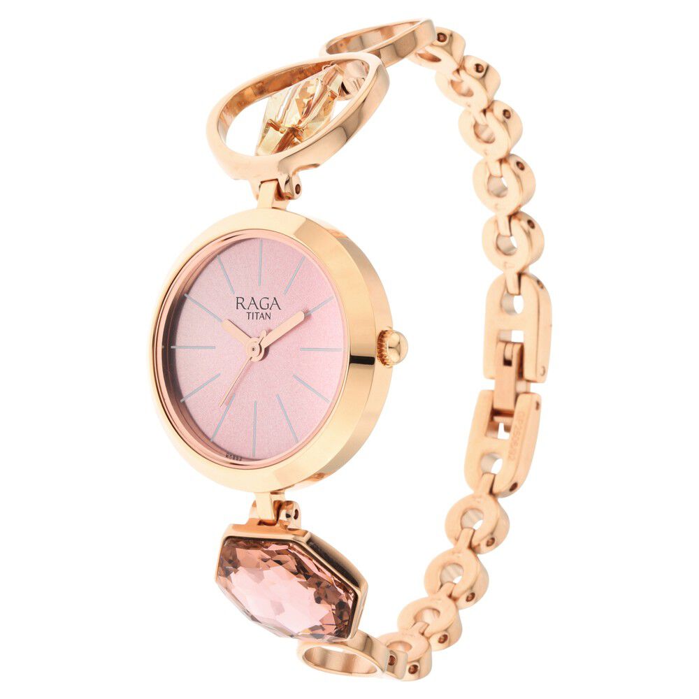 Raga Women's Grace Watch: Mother of Pearl Dial & Ornate Bracelet - The Watch Factory ®