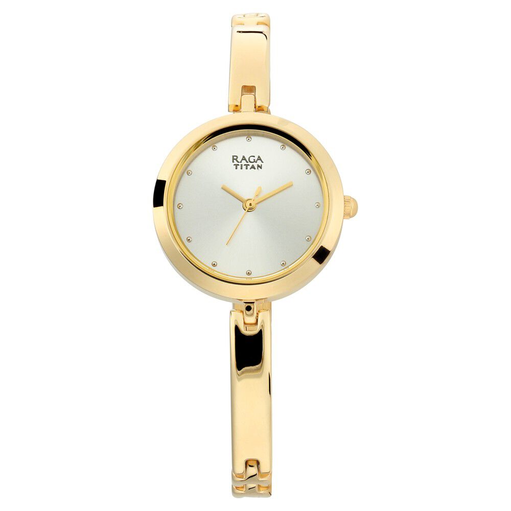 Titan Raga Viva Silver Dial Women Watch With Metal Strap - The Watch Factory ®