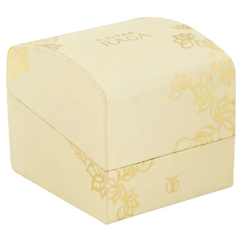 Titan Raga Viva Rose Gold Dial Women Watch With Metal Strap NS2607WM01