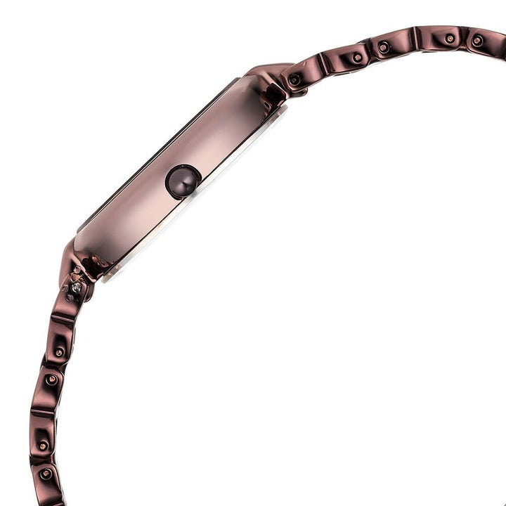 Titan Raga Delight Quartz Analog Brown Dial Brown Metal Strap Watch For Women - The Watch Factory ®
