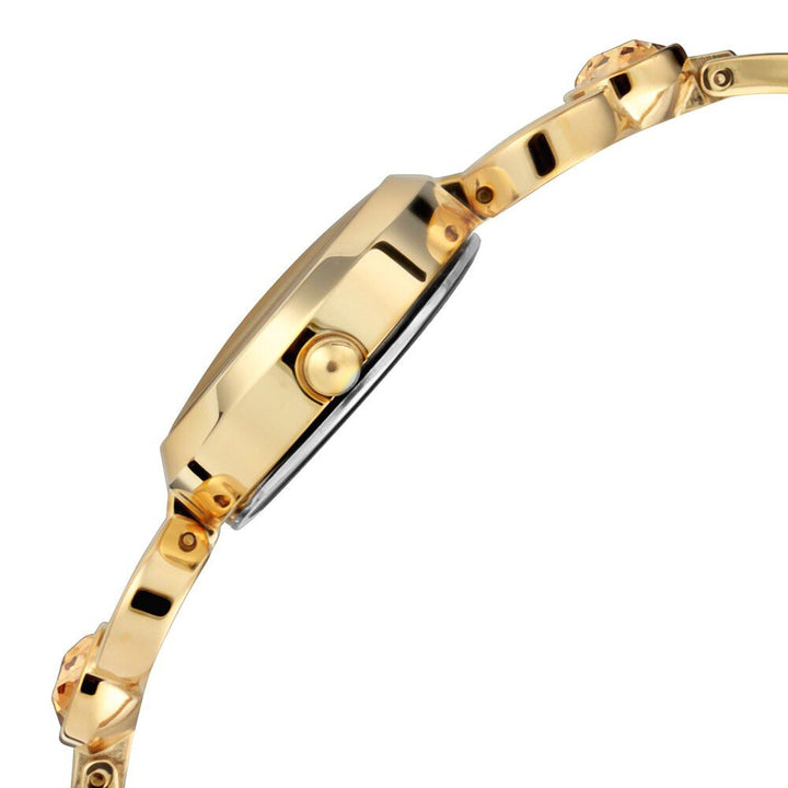 Titan Raga Viva Champagne Dial Analog with Day and Date Metal Strap watch for Women NS2621YM01