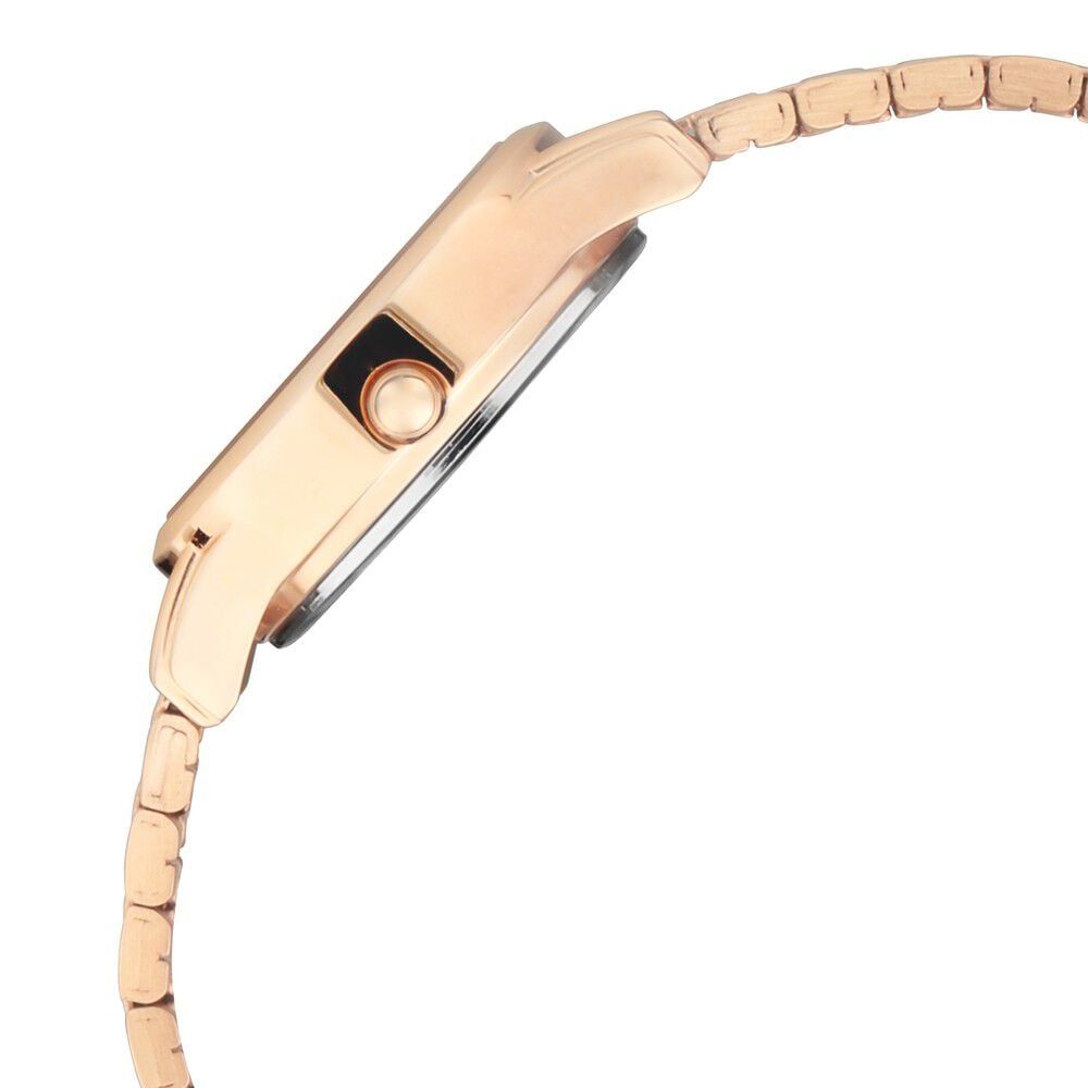 Titan Quartz Analog with Date Silver Dial Metal Strap Watch for Women - The Watch Factory ®