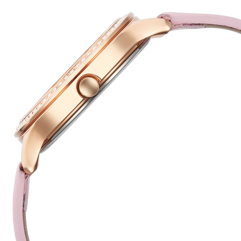 Titan Purple Glam It Up Pink Dial Analog with Date Strap Watch for Women - The Watch Factory ®