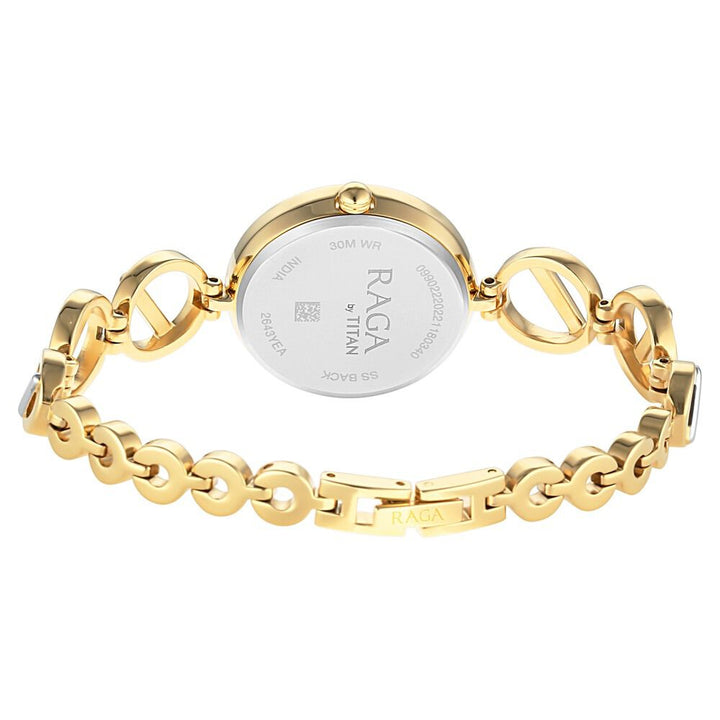 Titan Raga Viva Silver Dial Women Watch With Metal Strap - The Watch Factory ®