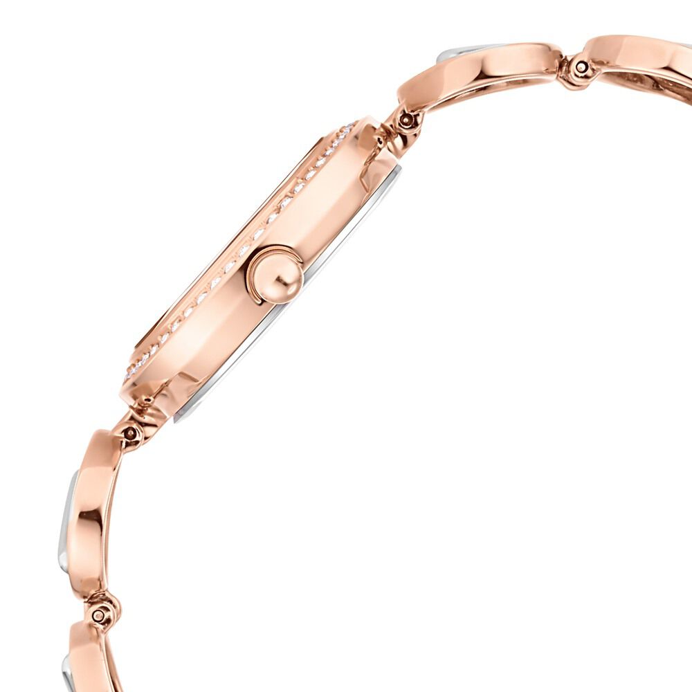 Titan Raga Viva Rose Gold Dial Women Watch With Metal Strap NS2643KM01