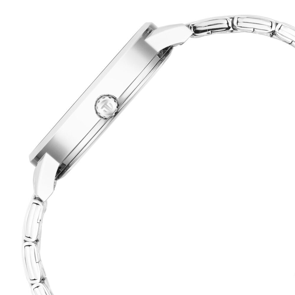 Titan Women's Precision Simplicity Watch: Black Gradient Dial with Metal Strap NR2648SM03