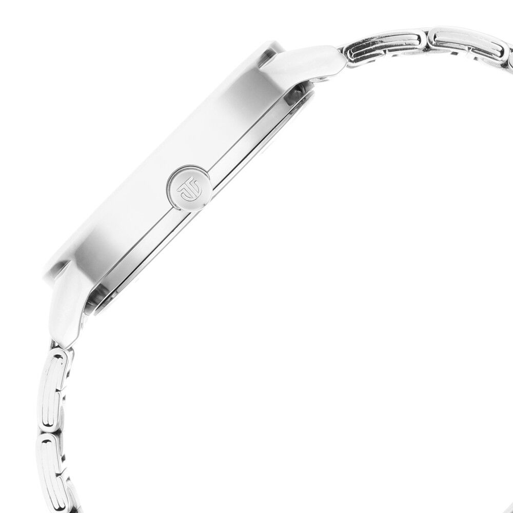 Titan Purple Glam It Up Brown Dial Women Watch With Stainless Steel Strap NS2648SM06