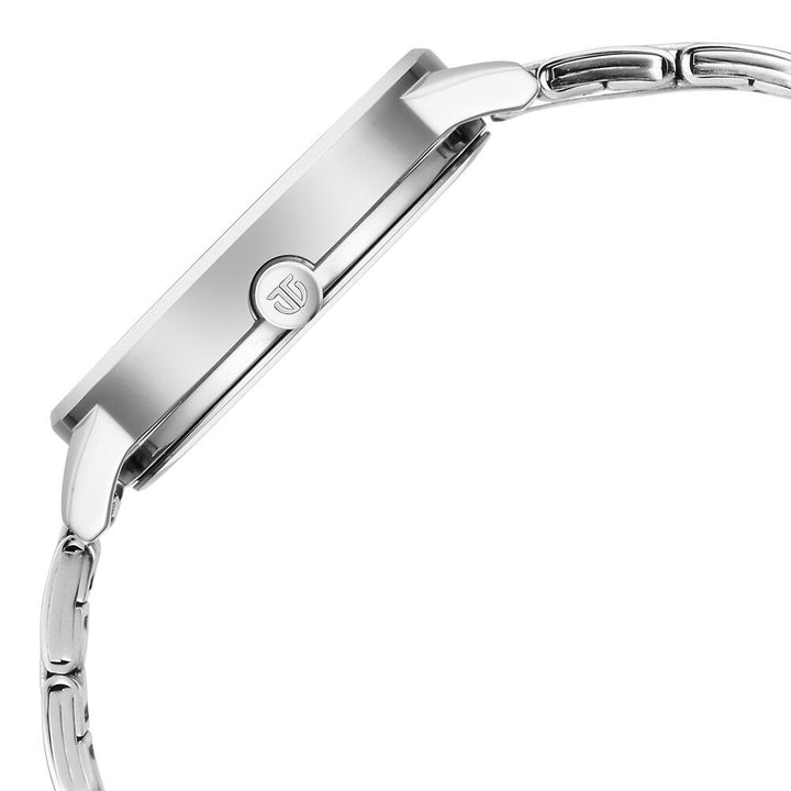 Titan Razzle Dazzle Quartz Analog Mauve Dial Stainless Steel Strap Watch For Women 2648SM12