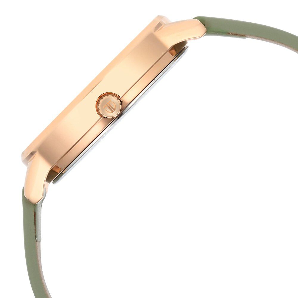 Titan Neo Green Dial Analog Leather Strap Watch for Women - The Watch Factory ®